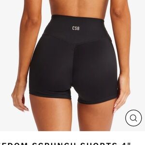 CSB freedom scrunch shorts 4”